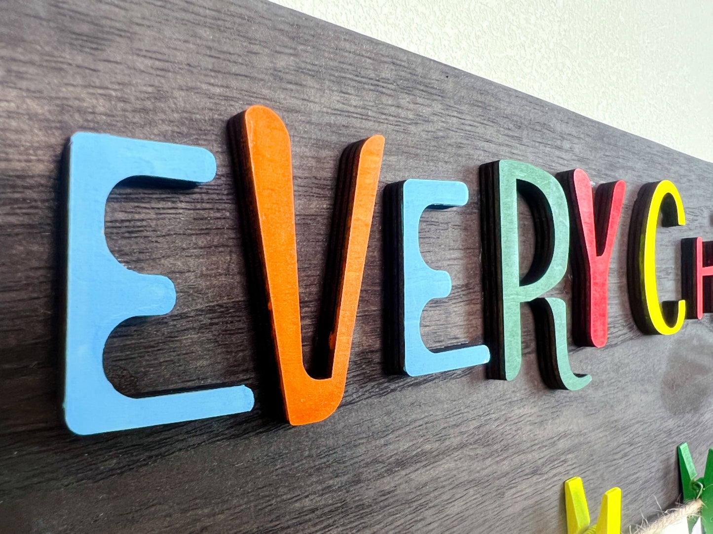 Personalized Kids Artwork Display